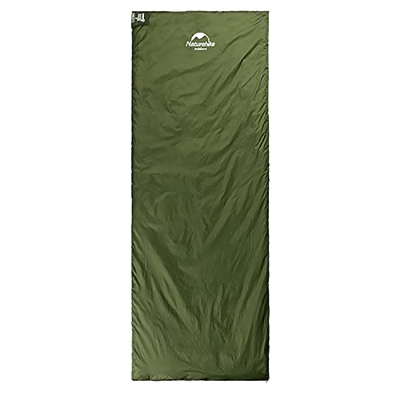 Naturehike Saco de Dormir Ultraligero para Verano, portátil, Resistente al Agua, Compacto, cálido, para niños y Adultos, acampadas, Senderismo, para 3