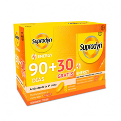 Supradyn Energy 90 Comprimidos + 30 de regalo | Multivitaminas, Minerales y Coenzima Q10 precio