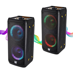 NK Bass Speaker - Altavoz Portátil Bluetooth | 46W | Batería Incorporada 4.400 mAh| USB | Karaoke | Luces Led Multicolor | Radio FM | Micrófono | Mand precio