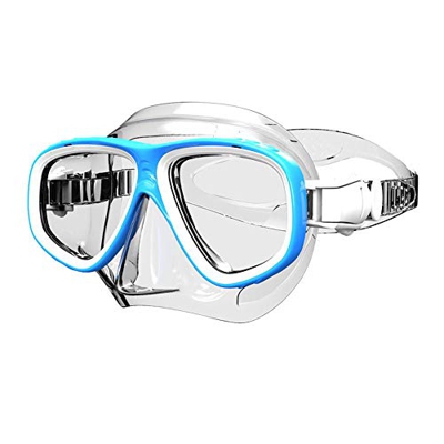 Desconocido Marca Equipo de Buceo Natación Máscara de Buceo Gafas Vidrio Templado Templado Máscara de Buceo para Pesca submarina (Máscaras de Buceo 1)