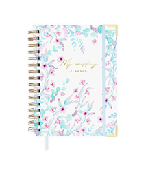 Takenote - My Wedding Planner Wire-o - Diario de la Novia - 15,5 x 20,5 cm - 256 Páginas - Incluye 4 Marcapáginas y Cinta de Registro precio