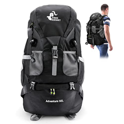 Mochila de senderismo de 50L para hombres y mujeres Victop bolsa de montañismo, resistente al agua mochila de viaje mochila ligera para camping con co características