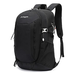 FUXINGYAO Mochila Senderismo 35L，Mochila de Montaña Impermeable Multifuncional　Mujer Hombre, Mochila de Viaje Trekking Acampada Caminar-Negro características