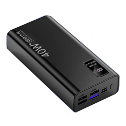 ‎‎‎PIANAI PD40W Super Fast Carging Power Bank 100000 MAH Capacidad Grande/USB C Cargador portátil/Banco Portátil Portátil/Compatible con el 99% del Di en oferta