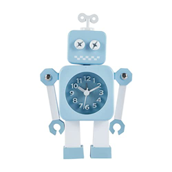 NA Macaron Color Robot Robot Robot de Dibujos Animados de Dibujos Animados de Metal El Despertador de Metal de Metal La Mano y el pie se Pueden Girar en oferta