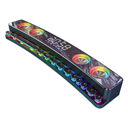 Lechnical soaiy / SH39 Altavoz de alta fidelidad inalámbrico Juego de computadora Subwoofer BT Altavoz Barra de sonido de 3600 mAh Reproductor de músi características