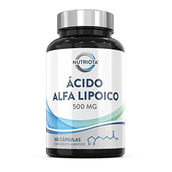 Ácido alfa lipoico (ALA) de 500 mg | 180 cápsulas veganas de alta potencia | Ayuda a reducir la inflamación, controlar los niveles normales de azúcar  en oferta