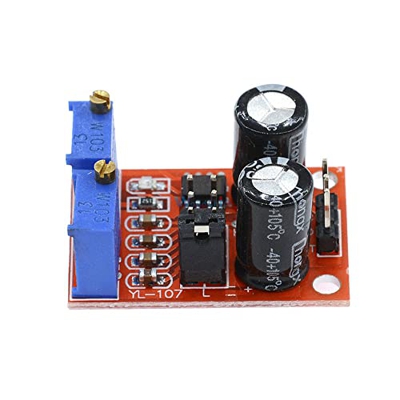 2 unids NE555 generador de pulsos frecuencia ciclo de trabajo módulo ajustable cuadrado/rectangular onda paso a paso conductor del motor