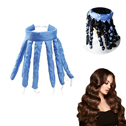 Rizador Pelo Sin Calor con Ocho Varillas Varilla para Rizar Sin Calor Rizar Pelo sin Calor Cinta Lazy Curler Set Herramientas de Peinado para Cabello  en oferta