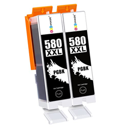 GPC Image PGI-580 XXL PGBK - Cartucho de Tinta Compatible para Canon 580 PGBK XXL para TR8550 TS6150 TR7550 TS8150 TR8500 TS6250 TS6351 TS8151 TS705 T en oferta