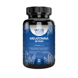 Vecos | Melatonina Pura de Liberación Retardada para Dormir Bien toda la Noche | Ayuda a Regular el Ciclo Natural del Sueño | Efecto Inmunoestimulador en oferta
