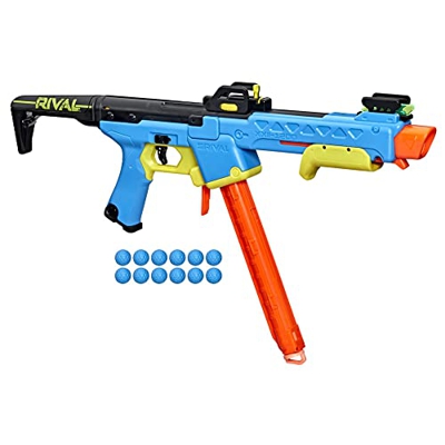 Nerf Rival, Blaster Pathfinder XXII-1200, Sistema Nerf Rival Le Plus Precis, Visor Ajustable, 12 Bolas de Espuma Nerf Rival de precisión Multicolor