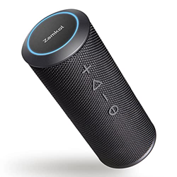 Zamkol Altavoz Bluetooth Potente, HiFi 360° Sonido Estéreo Envolvente, Impermeable IPX6, Altavoz Bluetooth Portatil, Graves Mejorados, AUX-in, Micrófo en oferta