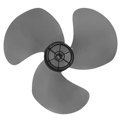 LIFKOME Reemplazo de Cuchillas de Ventilador de Plástico de 16 Pulgadas 3 Hojas de Hojas de Ventilador de Ventilador de Refrigeración Cuchillas de Ven