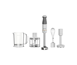 Kenwood Küchengeräte Triblade XL HBM40.306WH - Batidora de mano, batidora con pie de acero inoxidable extraíble con cuchilla de 3 aspas para un puré m características