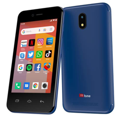 TTfone TT20 Teléfono móvil Inteligente 3G con Android GO - 8GB - Dual Sim - Pantalla táctil de 4 Pulgadas (Azul) características