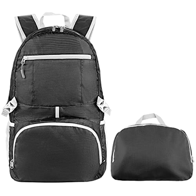 YEENOR Mochila Plegable Ligeramochila Impermeable,Mochilas Montaña Mochia de Viaje Mochila Senderismo 30LMochila Pequeña Mochila Deporte Hombre Mujer