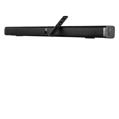 Barra de sonido Bluetooth Speaker 100W SoundBar HDMI -Compatible de 37 pulgadas for TELEVISOR Sound estéreo 3D de montaje en la pared for el juego de 