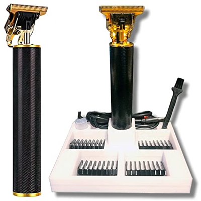 Maquina Corta Pelo, Maquinilla De Afeitar Hombre Con Base Organizadora, Cortapelos Profesional Trimmer, Máquina Corta Pelo Barba Corporal Hair Clipper