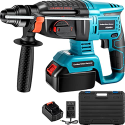 VEVOR Martillo Perforador 18 V, 4 Funciones, Azul precio