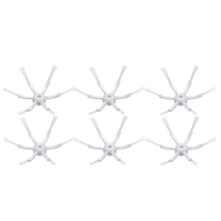KTZAJO Limpieza del hogar 6 piezas blanco cepillo lateral de 6 brazos apto para robot apto para robot S50 S51 S55 S5 MAX S6 E35 E2 Partes de aspirador precio