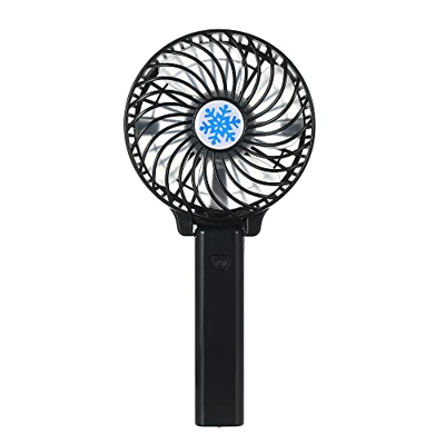 WENJIA Ventilador de ventilación Recargable con USB portátil Ventiladores de Aire Acondicionado Plegables Refrigerador Plegable Mini Ventilador de ref