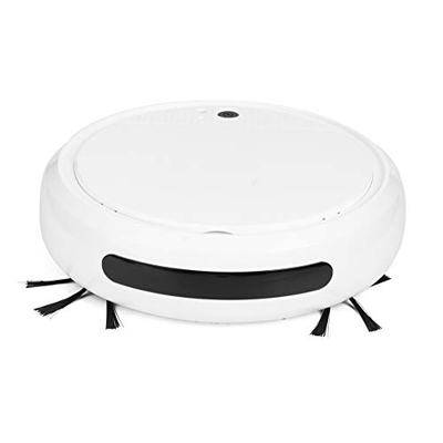 Pilipane Aspirador Robot, Aspirador Robot Inteligente de Barrido con luz Ultravioleta, Succión Fuerte, Aspirador robótico silencioso y autocargable(Bl