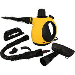 MovilCom® - Limpiador vapor | Vaporeta limpieza hogar | Vaporeta de mano de Alta Presión 3,2 Bares, 1050W, 250ml con Accesorios características