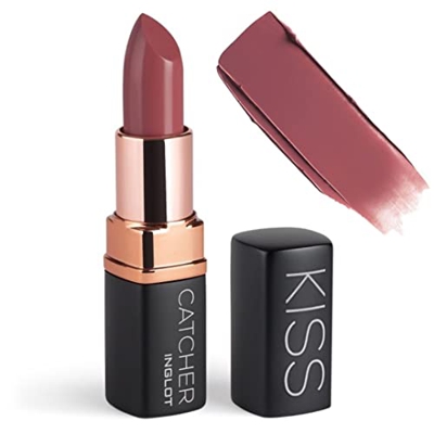 INGLOT COSMÉTICOS Pintalabios en barra cremos, Kiss Catcher, formula hidratante y vegana, 4gr, color: nude rosa intenso, MADAME BLOSSON 909