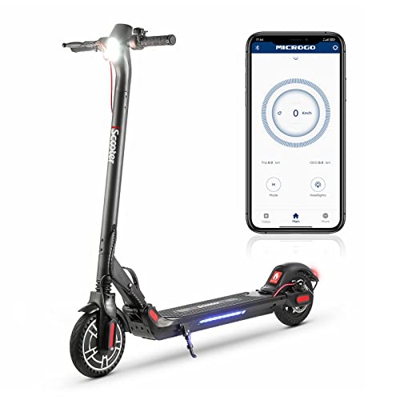 Nuevo Patinete Eléctrico M5PRO con GPS y Puerto de Carga USB con Doble Suspensión, Función de Aplicación, 8.5" Scooter Eléctrico Plegable Rápido para 