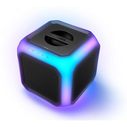 Philips TAX7207/10 Altavoz Bluetooth para Fiestas, 12 Horas De Reproducción, Luz De Fiesta De 360°, Enlace De Fiesta Inalámbrico Y Batería Recargable precio