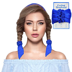 Rizador Pelo sin Calor de Seda Diadema con Varilla Cinta para Rizar sin Calor Rizador Perezoso de Ondas Pelo Dormir Herramientas de Peinado para Cabel precio