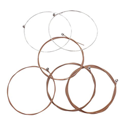 Hellery 1 Juego de Cuerdas de Guitarra de Acero Inoxidable para Accesorio de Guitarra Acústica A113 características