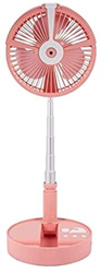 Ventilador de verano Telescópico Plegable Refrigeración Ventilador silencioso Usb Portátil Mini Hogar Luz LED Pequeño ventilador eléctrico Adecuado pa en oferta
