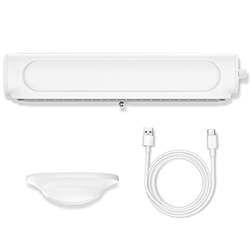 CHUANGRUN Mini Ventilador de Escritorio portátil, Ventilador con Clip para Monitor sin aspas Multifuncional, regulación de Velocidad Continua Ajuste d precio