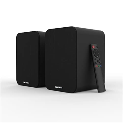 Altavoces 2.0 Activos Belson Ultimate 3 | Bluetooth 5.0 | 60W de Potencia RMS | Volumen Ajustable Agudos y Graves | Conexiones RCA | Entrada óptica | 