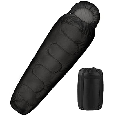 Saco de Dormir, 220 X 80 cm 800g Saco de Dormir Momia Saco de Dormir Adult, Saco de Dormir Ultraligero para Invierno, Otoño y Primavera | Ideal para C