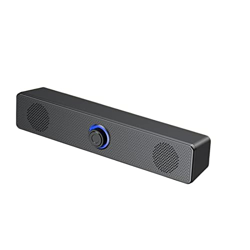 Barra de sonido Barra de sonido de sonido envolvente 4D Bluetooth 5.0 Computer Altavoces Barra de sonido Subwoofer Subwoofer por cable for laptop orde características