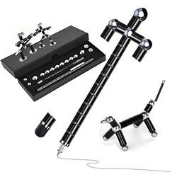 Bolígrafo Magnético de Acero Inoxidable, BolíGrafo MagnéTico de DescompresióN, Bolígrafo Con Varias Formas y Adornos Creativos, Rotulador de Descompre características