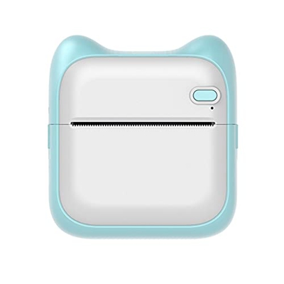 Impresora de fotos portátil, mini impresora de fotos portátil, mini impresora de bolsillo con papel de impresión, impresora térmica sin tinta, impreso