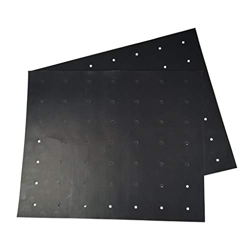Con Holes Stick Grill Black Mesh Mat Grill Reutilizable Pesante Caja fuerte No Duty BBQ Pad Cocina, Dining & Bar Alfombrilla Salva Horno M163 (Black,  en oferta