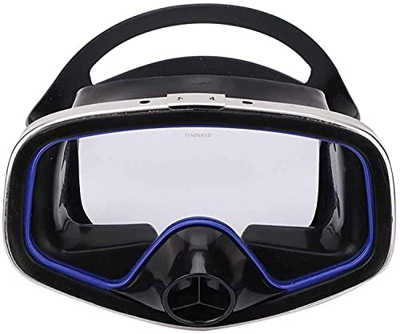 Desconocido Máscara de esnórquel de Cara Completa Máscaras de Buceo Máscara de esnórquel Gafas de Buceo de Silicona Salvamento Submarino Gafas de Buce