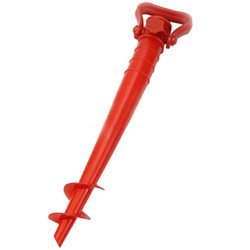 BEST&FREE Pincho sombrilla Playa para Hacer de Soporte sombrilla. Base sombrilla para Sujetar y Clavar facil. Clavafacil sombrilla Top Accesorios Play características