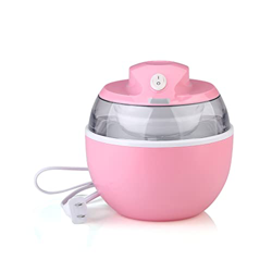 LDMY Recipiente congelador para máquina de Helados, con Capacidad de 0,6 L Postre Listo en 15 Minutos Máquina de Helados para Sorbete de Helado Yogur  características