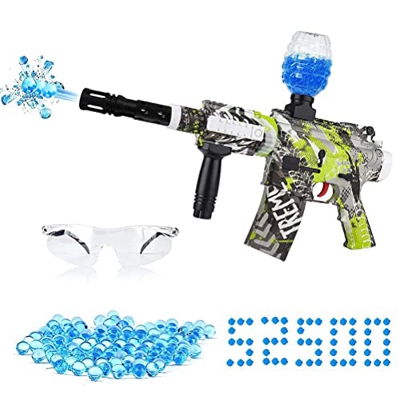 Rifle De Bolas De Gel EléCtrica, Pistola De Juguete De Bomba De Agua, Con 52500 Bolas De Agua, Juguetes De Pistola De Bolas De Gel, Juego De Juguetes 