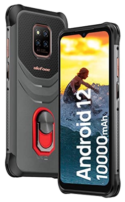 Ulefone Power Armor 14 Pro (2022), Movil Resistente Libre Teléfono Android 12 10000mAh IP68 Impermeable Smartphone Agua y Golpes Octa-Core 6GB+128GB, 