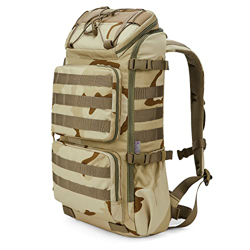 Mardingtop 28/40L Mochila Militar, Mochilas Hombre Deportivas Mochila Tactica Senderismo Moto Deporte Viaje Playa Montaña Negra for Unisex (28l - Dese características