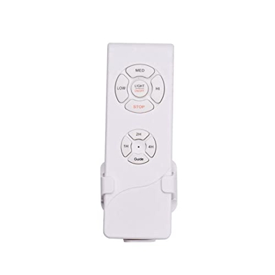 WENJIA Control Remoto para la luz de la lámpara del Ventilador Encendido/Apagado Control de Velocidad del Viento Temporizador de 1/2/4H