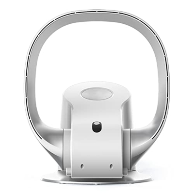 Ventilador Sin Aspas Montado En La Pared Ventilador Sin Aspas para El Hogar 10 Marchas De Velocidad del Viento Ventilador De Escritorio Plegable Contr