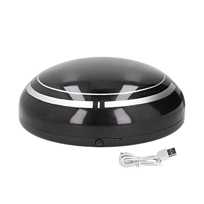 KUIDAMOS Robot de Barrido, Material ABS de Tamaño Pequeño Aspirador de Dirección de Giro Automático con 1 Manual 1 Cable USB para el Hogar, la Sala de